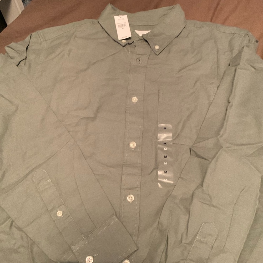 Choice of 3 long sleeved button down collar shirts